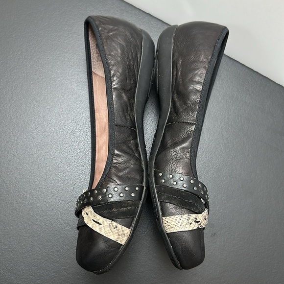 ABEO BioSystem Toni Leather Flat Studded Braided Animal Print Bands - Picture 4 of 11